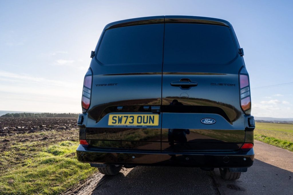 All New Ford Transit Custom 2024 rear